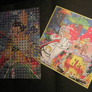 LSD (Lysergic acid diethylamide) blotter paper is a common form in which the potent synthetic psychedelic substance is distributed. It consists of absorbent paper, often featuring intricate designs, that has been saturated with a liquid LSD solution and perforated into small individual squares, known as 