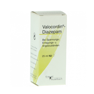Buy Valocordin Diazepam 10mg 25ml Drops Online